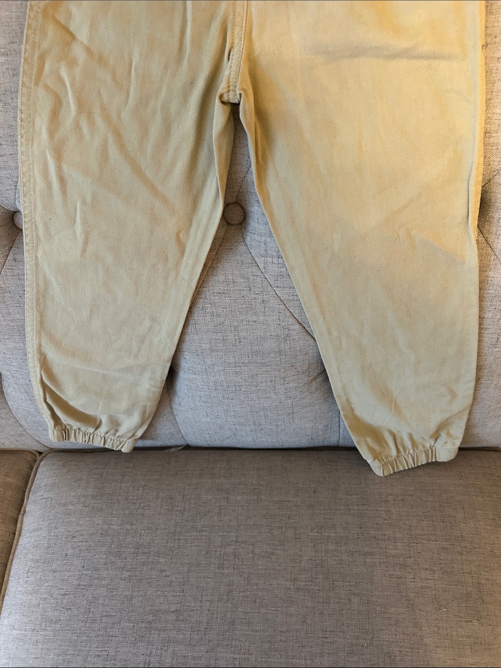 Little Rebels Boys Jogger Khaki Cotton Pants 🌹 - Picture 8 of 9